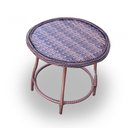 Ver imagem 2 de Conjunto de Sofá Fibra Sintética Bali Promo - 1 Sofá 2L + 2 Poltronas + 1 Mesa Centro - Tecido Coste