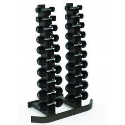 Suporte para Halteres 10 Pares Linha Intense Ahead Sports Preto - 3