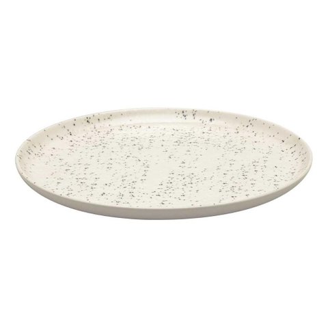 Prato Raso 26 Cm Oxford Porcelanas Flat Chuvisco