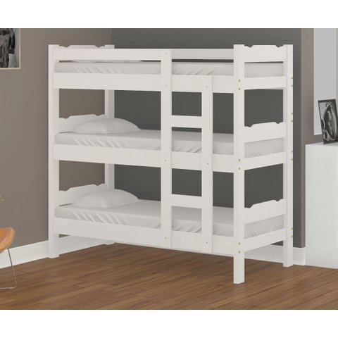 Treliche Quarto Solteiro Recife Cor Branco