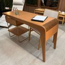 Ver imagem 7 de Escrivaninha Samy - Cor: Natural - Metal: Dourado