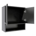 Ver imagem 4 de Gabinete Preto 2 Portas Para Escritório Utensilios
