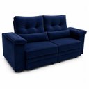 Ver imagem 6 de Sofa Retratil Reclinavel 230m Dubai Veludo Premium