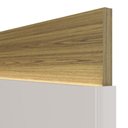 Ver imagem 7 de Painel para Tvs até 75 Polegadas New Lincoln 195cm Freijó com Off-white Gloss
