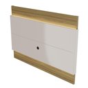 Ver imagem 6 de Painel para Tvs até 75 Polegadas New Lincoln 195cm Freijó com Off-white Gloss