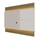 Ver imagem 4 de Painel para Tvs até 75 Polegadas New Lincoln 195cm Freijó com Off-white Gloss