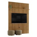 Ver imagem 7 de Painel Piso-teto 1 Prateleira New Interlagos Cumaru