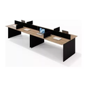 Ver imagem 2 de Mesa Escritório Plataforma 8 Lugares 3,60 X 1,20 - Madeirado Atacadão Moveis Escritório
