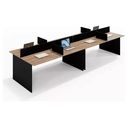 Ver imagem 3 de Mesa Escritório Plataforma 8 Lugares 3,60 X 1,20 - Madeirado Atacadão Moveis Escritório