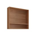 Ver imagem 4 de Armário Aéreo P/ Cozinha Divina C/ 2 Portas Ripadas 80 Cm Cinamomo - Mgm