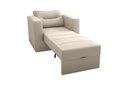 Ver imagem 3 de Sofá Cama Marissol 1 Lugar Suede Bege