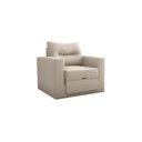 Ver imagem 1 de Sofá Cama Marissol 1 Lugar Suede Bege