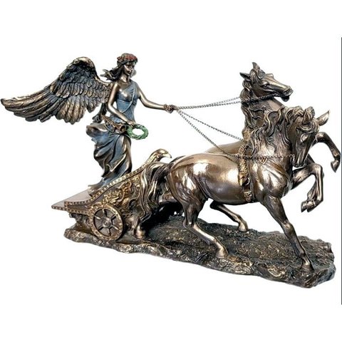 Estatueta Nike a Deusa Grega da Vitória Veronese 72736