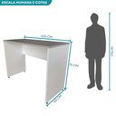 Ver imagem 2 de Mesa para Escritório 100cmx60cm