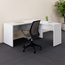 Ver imagem 6 de Mesa Auxiliar Pé Painel MDF 90cm Yescasa Cinza