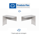 Ver imagem 4 de Mesa Auxiliar Pé Painel MDF 90cm Yescasa Cinza