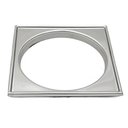 Ver imagem 1 de Porta Grelha Base Aço Inox 10x10cm 4400 Cromado Invinox