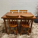 Ver imagem 4 de Conjunto Piratini Mesa 125x80 com 4 Cadeiras Cor:mel