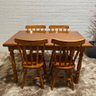 Conjunto Piratini Mesa 125x80 com 4 Cadeiras Cor:mel - 4