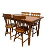 Conjunto Piratini Mesa 125x80 com 4 Cadeiras Cor:mel - 2