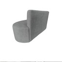 Ver imagem 6 de Namoradeira Sofá 2 Lugares Yara Orgânica Linho Cinza