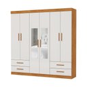 Ver imagem 1 de Guarda Roupa 6 Portas 4 Gav 2 Espelhos Allure -grand Line