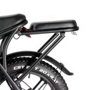 Ver imagem 2 de Bagageiro C/ Selim Traseiro para Bicicleta Elétrica V8