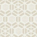 Ver imagem 1 de Papel de Parede Capri Geométrico Bege 190512604