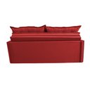 Ver imagem 6 de Sofá Sem Caixa Retrátil e Reclinável 1,65m Cama inBox Studio Suede Velusoft Vermelho