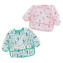 Ver imagem 7 de Babador manga longa BLW Kit 2Unds - Flamingo e Cactos Baby Babador Manga Longa BLW Flamingo Cactos, 