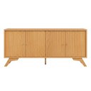 Ver imagem 2 de Buffet Aparador 4 Portas em MDF 180cm com Prateleiras Carvalho Rose - Dalla Costa