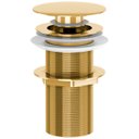 Ver imagem 4 de Válvula Click Up para Banheiro Dourada Brilhante Goldenx