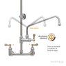 Misturador Profissional Pré Lavagem Esguicho e Bica Parede Pre Rinse - 3