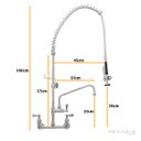 Ver imagem 2 de Misturador Profissional Pré Lavagem Esguicho e Bica Parede Pre Rinse