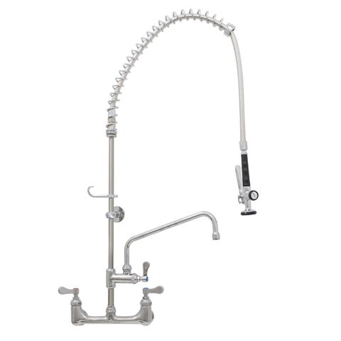 Misturador Profissional Pré Lavagem Esguicho e Bica Parede Pre Rinse