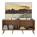 Ver imagem 3 de Rack Tv até 50 Polegadas Retrô com Espelhos Mp1082 Rustic Natural