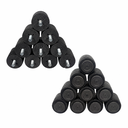 Ver imagem 1 de Pés de Madeira para Box Baú 6cm de Altura - (Preto) - 12 Uni