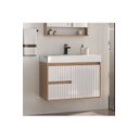 Ver imagem 1 de Gabinete para Banheiro Clarice 78 Cm - Fabribam Gabinetes