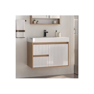 Gabinete para Banheiro Clarice 78 Cm - Fabribam Gabinetes