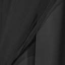 Ver imagem 4 de Cortina Corta Luz 3,00m X 2,30m 100% Blackout Com Voil Preto Para Sala Ou Quarto Varão Simples