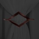 Ver imagem 3 de Cortina Corta Luz 3,00m X 2,30m 100% Blackout Com Voil Preto Para Sala Ou Quarto Varão Simples