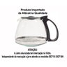 Jarra Importada Cafeteira Britânia Bcf19 Bcf19a Preta - 3