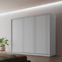 Ver imagem 1 de Guarda Roupa Casal Connor 100 MDF 3 Portas e 4 Gavetas