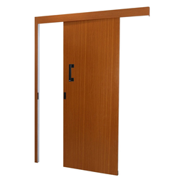 Porta de Correr Madeira 215x70cm Sobrepor Reversível Melamínico MGM - 4 Porta de Correr Madeira 215x70cm Sobrepor Reversível Melamínico MGM - 4