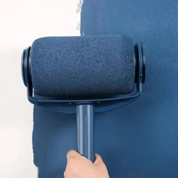 Rolo Inteligente Recarregável Pintura Limpa Anti Respingos Reservatório 1 Litro - 2