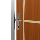 Ver imagem 4 de Kit Porta de Madeira Lisa 212x85cm com Batente de Alumínio 3,6cm Gaúcha Mgma Abertura Esquerda