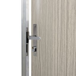 Kit Porta de Madeira Lisa 212x85cm com Batente de Alumínio 3,6cm Ecomadeiral MGM - 4