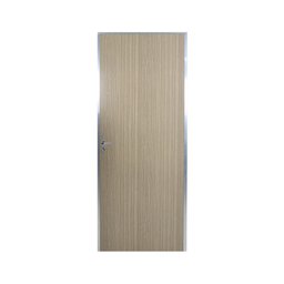Kit Porta de Madeira Lisa 212x85cm com Batente de Alumínio 3,6cm Ecomadeiral MGM - 1