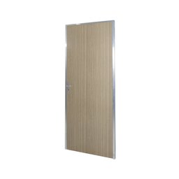 Kit Porta de Madeira Lisa 212x85cm com Batente de Alumínio 3,6cm Ecomadeiral MGM - 2