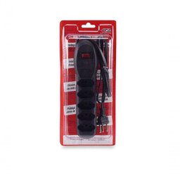 Filtro de Linha 5 Tomadas 2p+t 10a Preto Forceline - 2